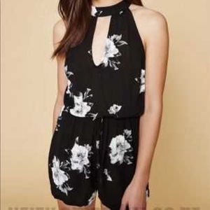 Kendall and Kylie floral romper